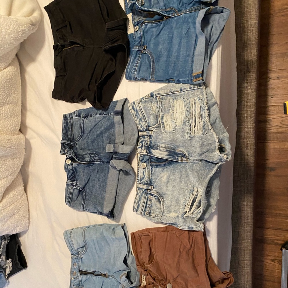 selling all these shorts!! all from pacsun